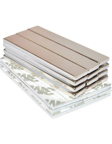 ⭐ Setx2 Potentes Imanes Neodimio barras 60x10x3mm