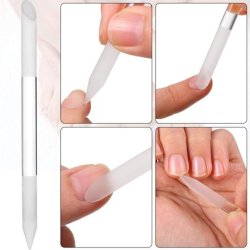 ⭐ Juego x6 limas de cristal para Uñas Manicure Profesional