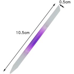 ⭐ Juego x6 limas de cristal para Uñas Manicure Profesional