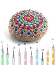 ⭐ Set x6 Pinceles Rainbow Brush Arco Iris Arte Escolar