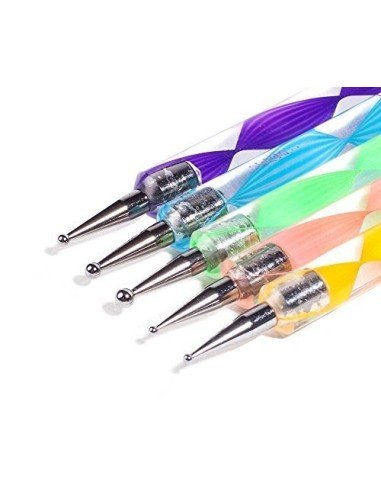 ⭐ Set x6 Pinceles Rainbow Brush Arco Iris Arte Escolar