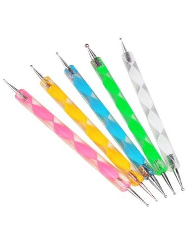 ⭐ Set x6 Pinceles Rainbow Brush Arco Iris Arte Escolar