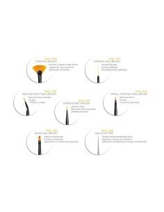 ⭐ Set x6 Pinceles Rainbow Brush Arco Iris Arte Escolar 2