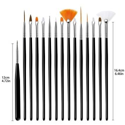 ⭐ Set x6 Pinceles Rainbow Brush Arco Iris Arte Escolar
