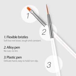 ⭐ Set x6 Pinceles Rainbow Brush Arco Iris Arte Escolar