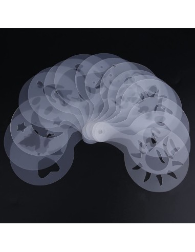 ⭐ Set x 6 Moldes de silicona para cupcakes Muffin Magdalenas