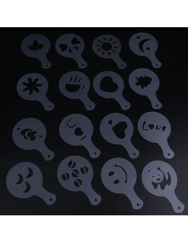 ⭐ Set x 16 Moldes de silicona para cupcakes Muffin Magdalenas