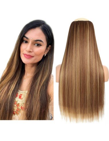 ⭐ Cortina de Cabello Lisa Degradee Extensión de pelo cosplay