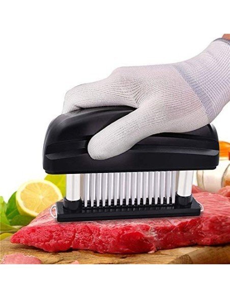 Ablandador Tenderizador Carne 48 Cuchillas Acero Inoxidable