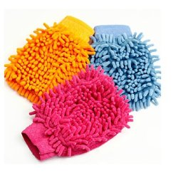 Setx2 Guantes Ultra-limpieza Microfibra Atrapa Polvo