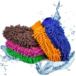 Setx2 Guantes Ultra-limpieza Microfibra Atrapa Polvo