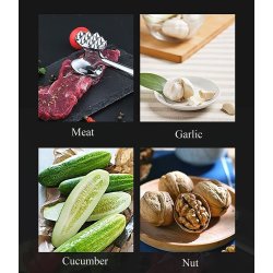 Martillo Ablandador De Carne Res Cerdo Pollo Pescado Acero Inoxidable Mazo