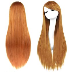 ⭐ Peluca de Kanekalon Lisa 80 Cm Cosplay Cabello largo