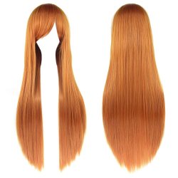 ⭐ Peluca de Kanekalon Lisa 80 Cm Cosplay Cabello largo
