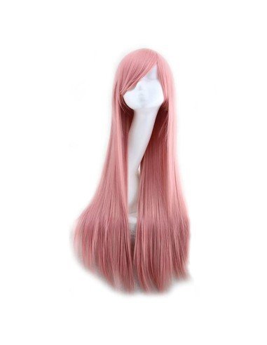 ⭐ Peluca de Kanekalon Lisa 80 Cm Cosplay Cabello largo