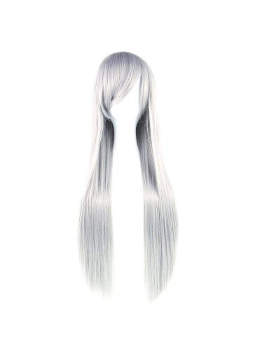 ⭐ Peluca de Kanekalon Lisa 80 Cm Cosplay Cabello largo
