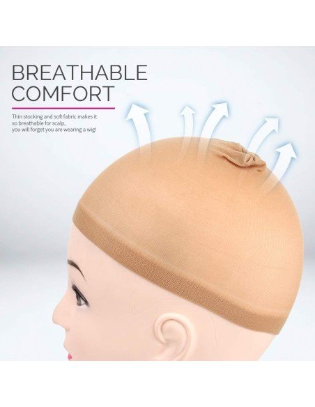 ⭐ Capa para cabello ideal para usar con pelucas o gorros