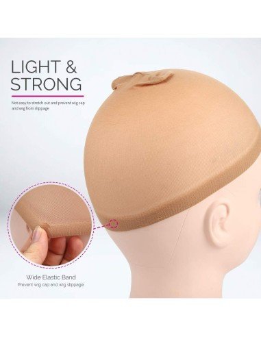 ⭐ Capa para cabello ideal para usar con pelucas o gorros