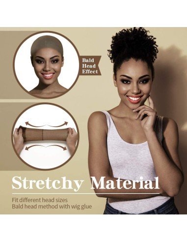 ⭐ Capa para cabello ideal para usar con pelucas o gorros