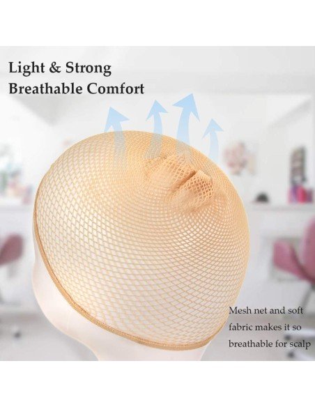 ⭐ Capa para cabello ideal para usar con pelucas o gorros