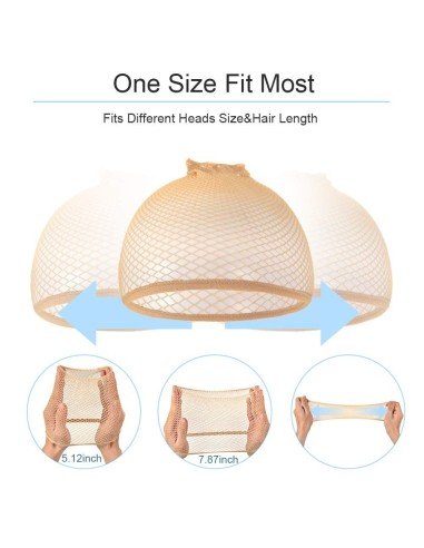 ⭐ Capa para cabello ideal para usar con pelucas o gorros