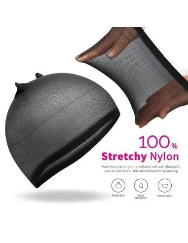 ⭐ Capa para cabello ideal para usar con pelucas o gorros