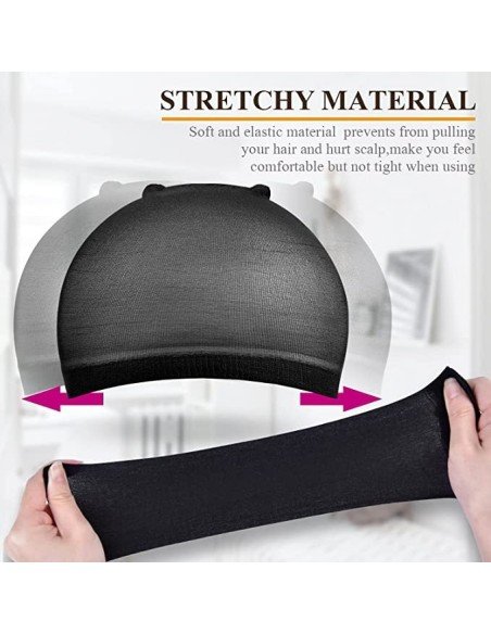 ⭐ Capa para cabello ideal para usar con pelucas o gorros ⭐ Capa para cabello ideal para usar con pelucas o gorros