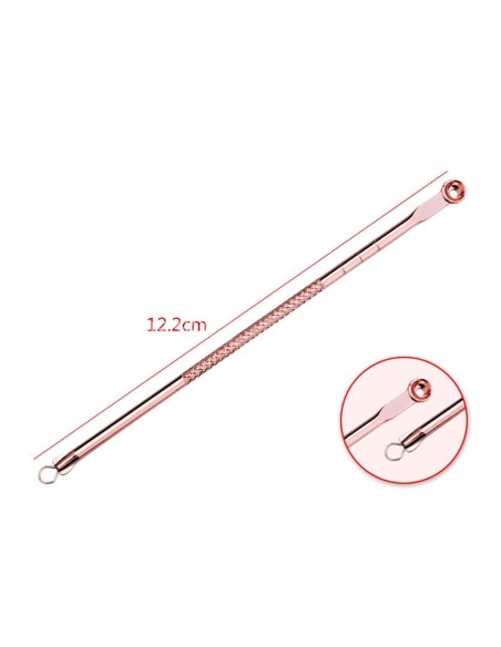 Set x4 Herramientas para remover espinillas y acné, Limpieza facil de puntos negros