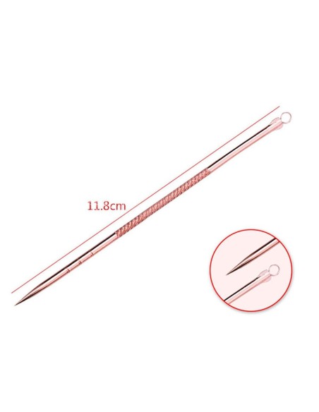 Set x4 Herramientas para remover espinillas y acné, Limpieza facil de puntos negros