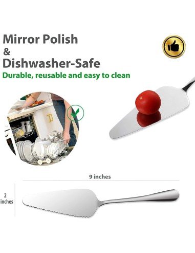 ⭐ Pala Triangular para Ponqué Torta Pizza Pastel