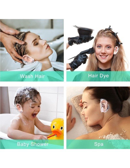 ⭐ Setx100 capa protector de orejas Tinte Ducha pelu !! ⭐ Setx100 capa protector de orejas Tinte Ducha pelu !!