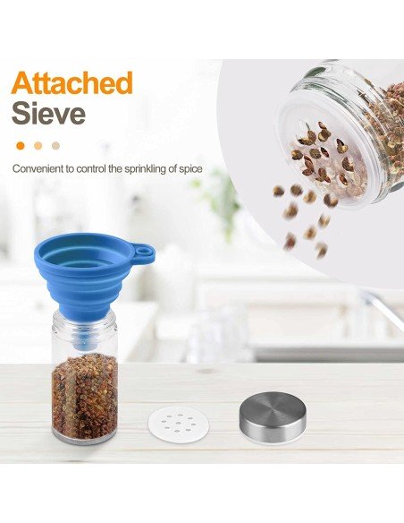 Carrusel Especiero Condimentos Rack 16Pz Acero Carrusel Especiero Condimentos Rack 16Pz Acero