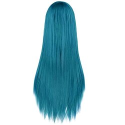 ⭐ Peluca de Kanekalon Lisa 80 Cm Cosplay Cabello largo