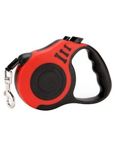 Correa Retráctil Estampada para mascotas 4.5mts Perros Max 18kg 2