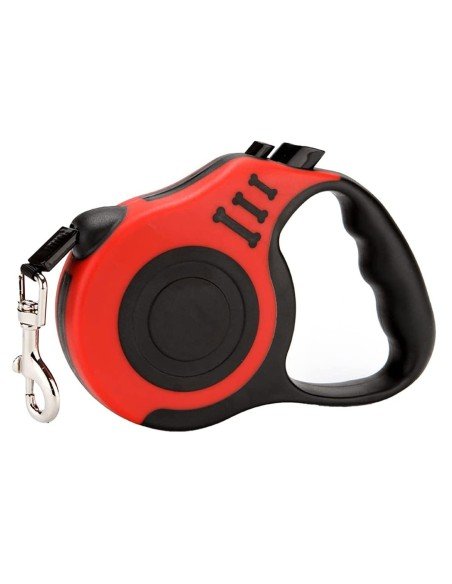 Correa Retráctil Estampada para mascotas 4.5mts Perros Max 18kg Correa Retráctil Estampada para mascotas 4.5mts Perros Max 18kg