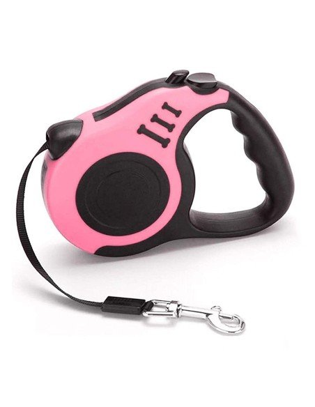 Correa Retráctil Estampada para mascotas 4.5mts Perros Max 18kg Correa Retráctil Estampada para mascotas 4.5mts Perros Max 18kg