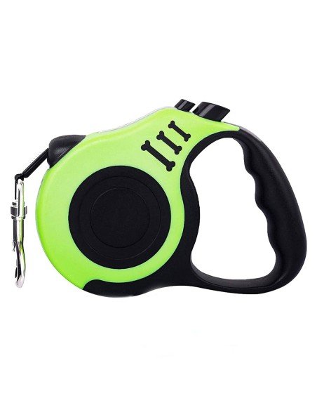 Correa Retráctil Estampada para mascotas 4.5mts Perros Max 18kg Correa Retráctil Estampada para mascotas 4.5mts Perros Max 18kg