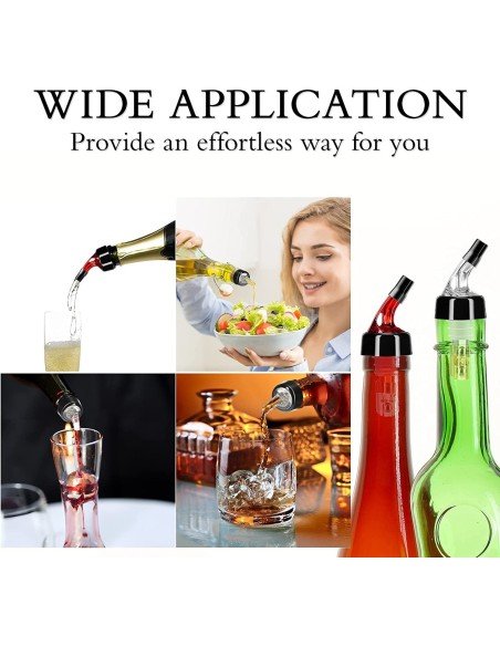 Setx2 Tapas Dosificadores Dispensador Automáticos De Licor Vertedor 45mL Setx2 Tapas Dosificadores Dispensador Automáticos De Licor Vertedor 45mL