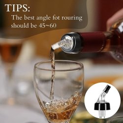 Setx2 Tapas Dosificadores Dispensador Automáticos De Licor Vertedor 45mL