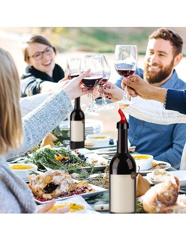 Setx2 Tapas Dosificadores Dispensador Automáticos De Licor Vertedor 45mL