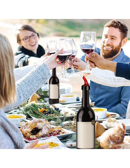 Setx2 Tapas Dosificadores Dispensador Automáticos De Licor Vertedor 45mL Setx2 Tapas Dosificadores Dispensador Automáticos De Licor Vertedor 45mL