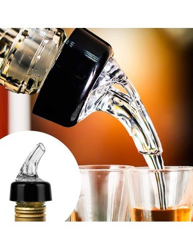 Setx2 Tapas Dosificadores Dispensador Automáticos De Licor Vertedor 45mL