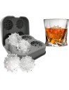 ⭐ Molde Virus Silicona 4 esferas hielo whisky Monster