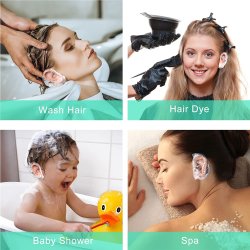 ⭐ Setx24 capa protector de orejas Tinte Ducha!!