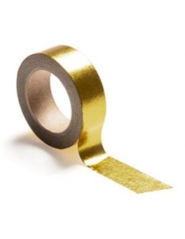 ⭐ Kit x6 Cinta adhesiva metalizada decorativa 12mm x 5mts