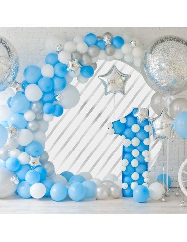 ⭐ Kit x6 Cinta adhesiva metalizada decorativa 12mm x 5mts