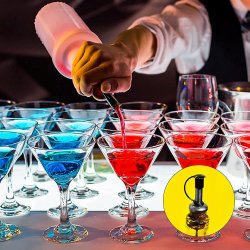 Setx2 Tapas Boquilla Corcho Dispensador Verter Licor Aceite