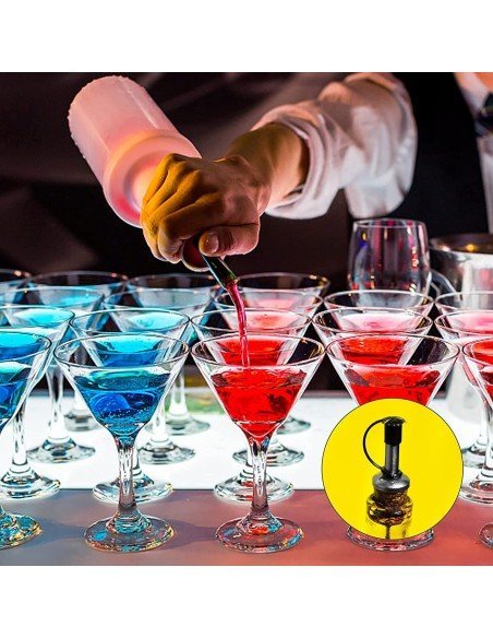 Setx2 Tapas Boquilla Corcho Dispensador Verter Licor Aceite Setx2 Tapas Boquilla Corcho Dispensador Verter Licor Aceite