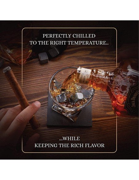 ⭐ Setx8 Cubos Hielo Roca Térmica Enfriar Whiskey Ice Stones ⭐ Setx8 Cubos Hielo Roca Térmica Enfriar Whiskey Ice Stones