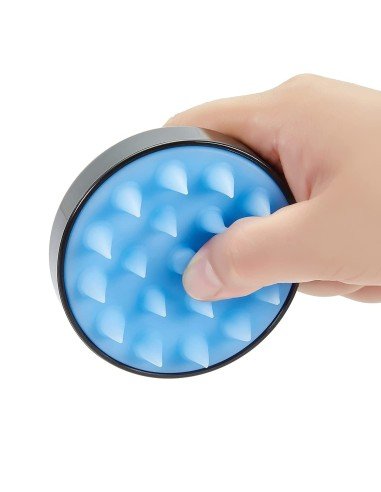 ⭐ Masajeador Capilar Aplica Shampoo Cepillo de masaje cuero cabelludo